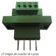 Conector 5 Polos con Tornillo de Seguridad