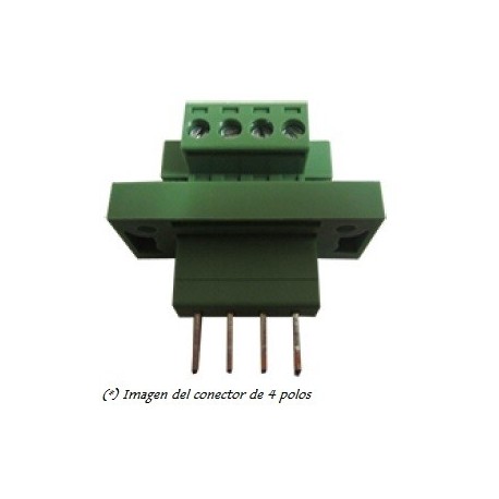 Conector 5 Polos con Tornillo de Seguridad