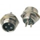 Conector Macho de Chasis 4 Contactos
