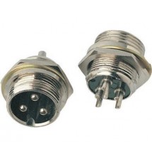 Conector de Chasis 4 Contactos Macho