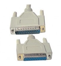 Conector 25 pines Macho-Hembra de 1.8 mts