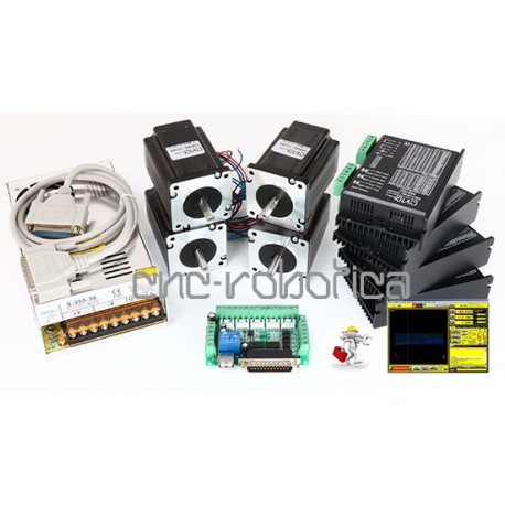 Kit 4 Motores + Drivers 30KG