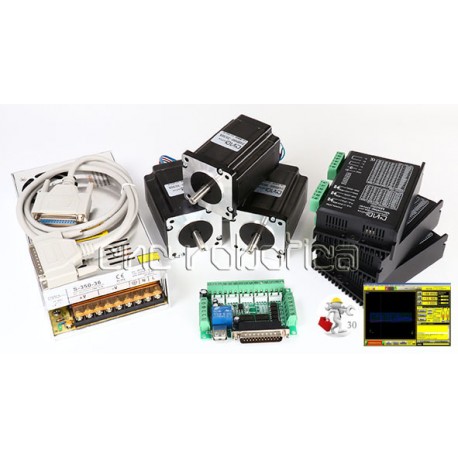 Kit 3 Motores + Drivers 40KG