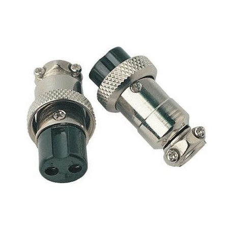 Conector Hembra Aérea 8 Contactos