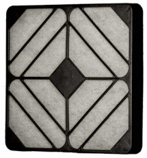 Filtro Ventilador 12x12x3,8 cms
