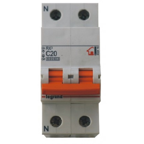 Doble Interruptor Luminoso 16A/250V.