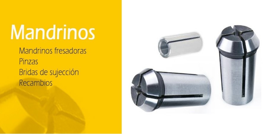 Mandrinos Pinzas Recambios